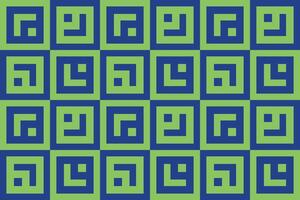 Square Shapes and Designs Green and Blue Colors Geometric Pattern Abstract Background Geometric Background vector