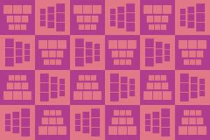 A orange and purple background with squares vector