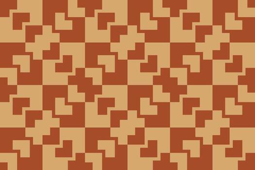 cuadrado y rectángulo formas y diseños ligero marrón colores geométrico modelo resumen antecedentes geométrico antecedentes vector