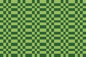 A green and light green square checkered pattern vector