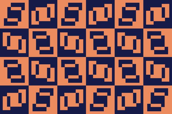 Square and Rectangle Shapes and Designs Brown and Blue Colors Geometric Pattern Abstract Background Geometric Background