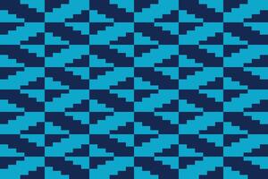 A blue square checkered pattern vector