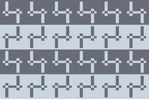 A pattern of rectangles in gray and white vector