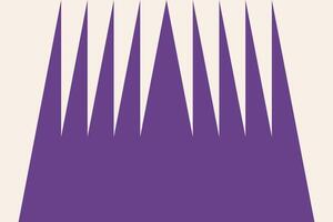 A purple triangle geometric pattern vector