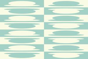 A pattern with green circles and lines on it vector