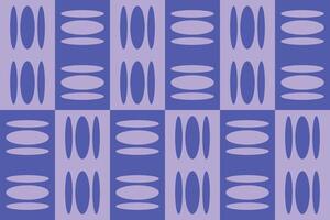 A purple geometric pattern with circles vector