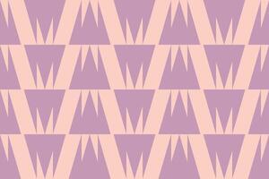 A purple and pink background with a triangle geometric pattern vector
