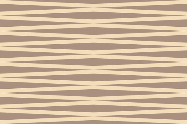 A beige and brown striped triangle background