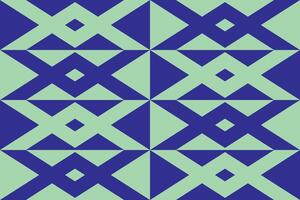 Blue green triangle shapes geometric pattern vector