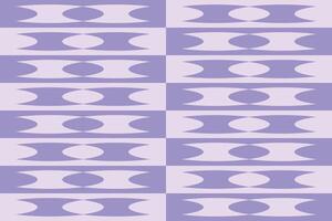A purple and white pattern with a large oval vector