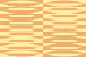 A pattern with orange and yellow stripes vector