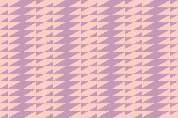 A purple and pink chevron pattern with triangles