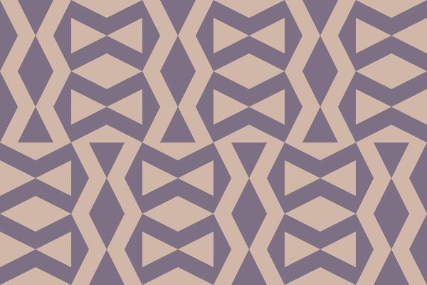 A purple and beige triangle shapes geometric pattern