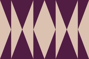 Purple and brown triangle geometric pattern vector