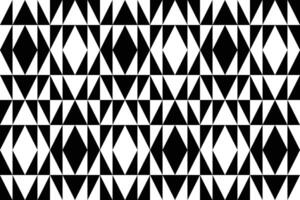 Black and white triangle shapes geometric pattern vector