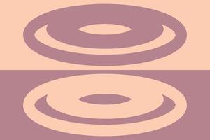 A purple and pink background with two circles vector