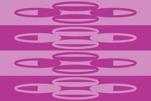 A purple and pink circle striped background with a circular pattern vector