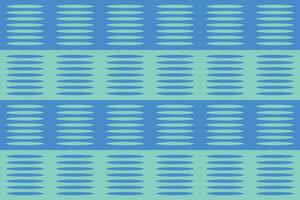 A blue and green striped circle pattern vector