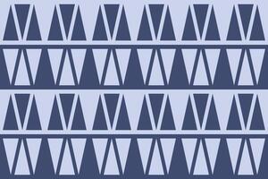 Blue pattern with triangle shapes vector