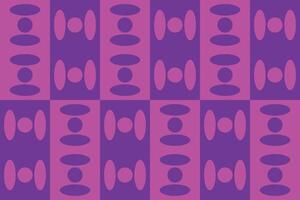 A purple geometric background with circles vector