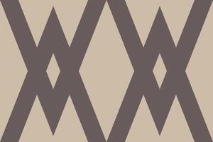 A brown and beige triangle geometric background vector