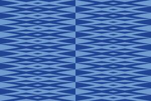 A blue geometric pattern with triangle background vector