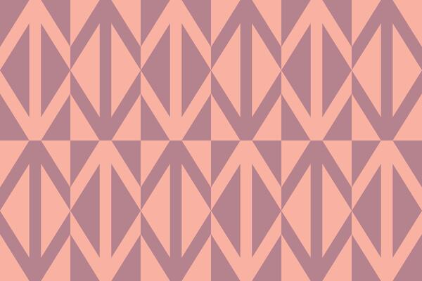 A pink and purple triangle shapes geometric pattern