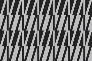 A black and gray triangle striped pattern vector