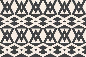 A black and white triangle geometric pattern with diagonal lines vector