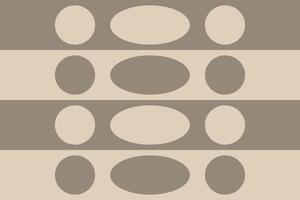 A pattern of circles on a beige background vector