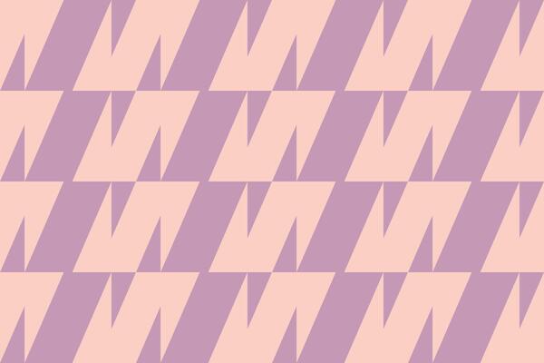 Purple triangle shapes checkered geometric pattern