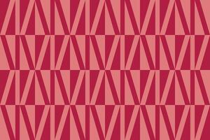 A red and pink background with geometric triangle shapes vector