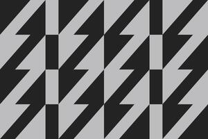 A black and gray pattern with a diagonal lines and triangles vector