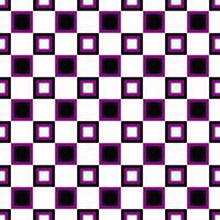Simple seamless square pattern background design - three color graphic vector