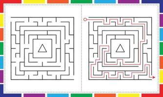 The Big Book of Mazes Fun for Every Young Solver vector