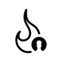 Simple icon the decisive pawn move vector