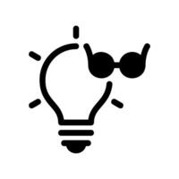 Simple icon lighting to improve visibility vector