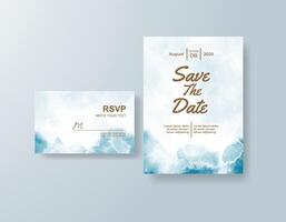 Monochrome watercolor elements add a modern edge. vector