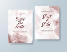 Elegant watercolor borders frame the text with poise. vector