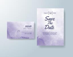 Stylish design with a subtle watercolor flourish. vector
