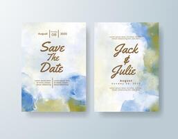 Faint strokes of watercolor create a sophisticated foundation. vector