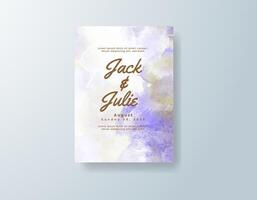 A minimalist invitation softened with warm watercolor edges. vector