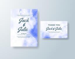 Artistic watercolor textures feel refined and intimate. vector