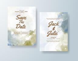 Watercolor brush strokes highlight modern calligraphy with style. vector