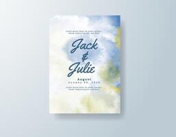 Subtle ombre watercolor background creates graceful depth. vector