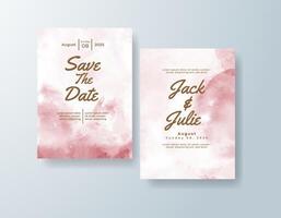 Modern watercolor thank you card in golden yellow tones with a spring theme vector