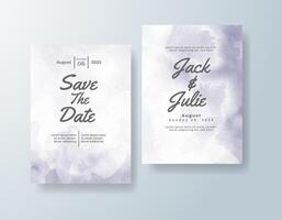 Dreamy watercolor invitation in mint green tones with a boho theme vector