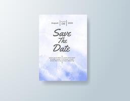 Subtle watercolor wedding suite in ivory tones with a spring theme vector