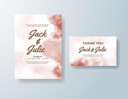 Whimsical watercolor menu card in navy blue tones with a modern theme vector