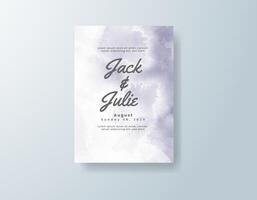 Artistic watercolor wedding suite in sage green tones with a modern theme vector